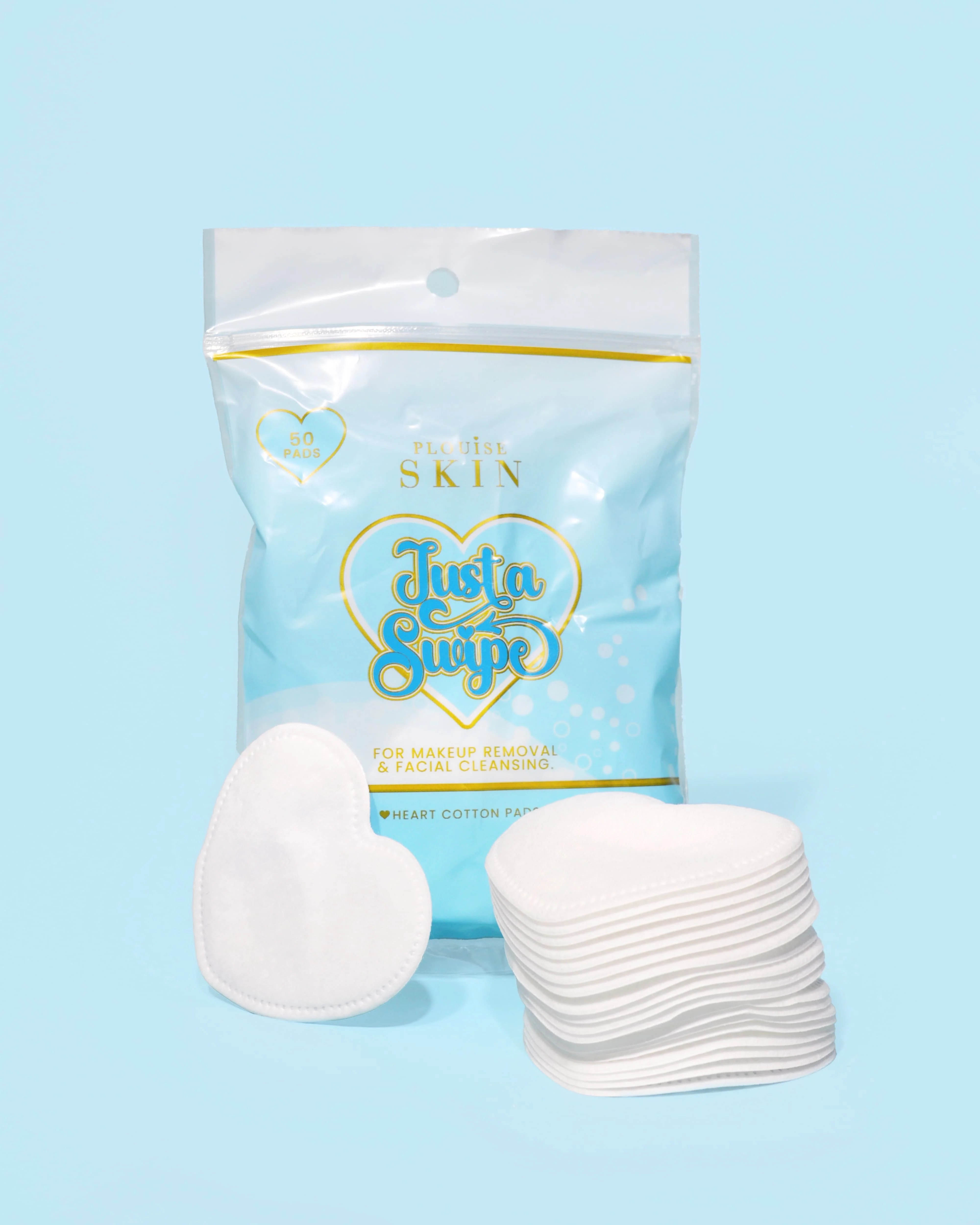 Just A Swipe Heart-Shaped Cotton Pads - Image 5