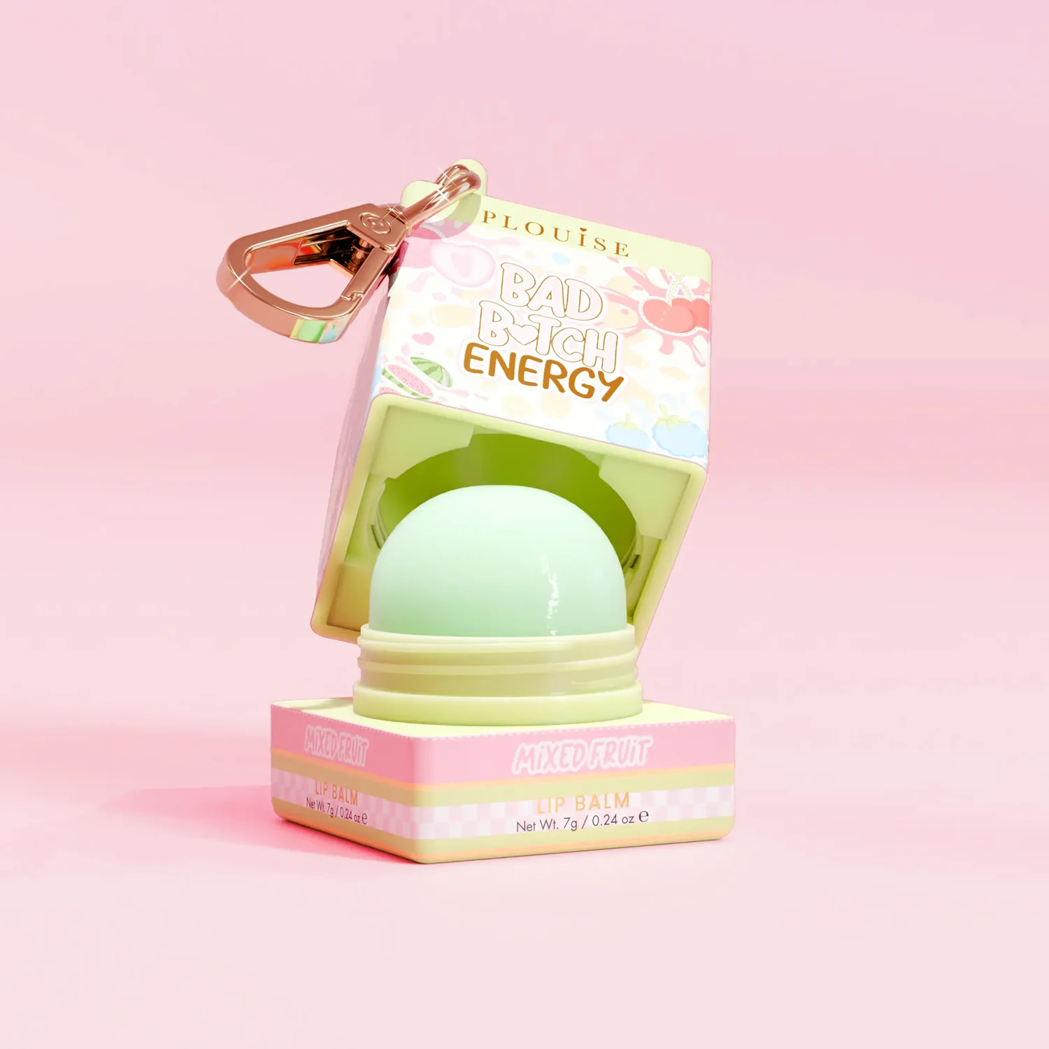 Bad Bitch Energy Keychain Lip Balm - Image 3