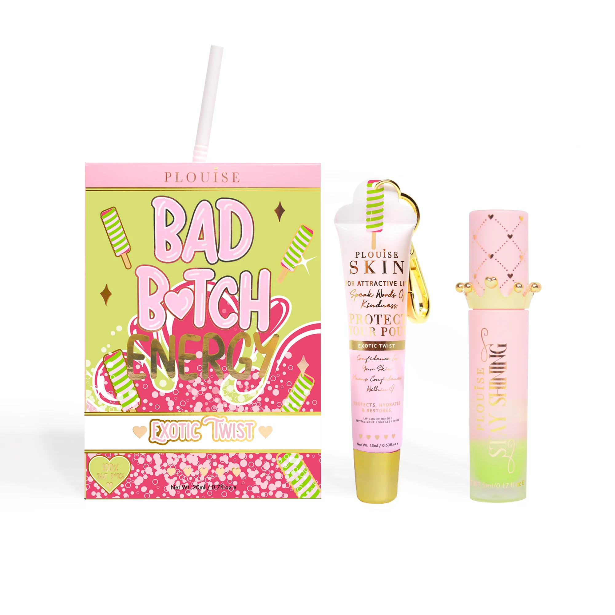 Bad Bitch Energy Lip Conditioner & Oil Duo - Image 108