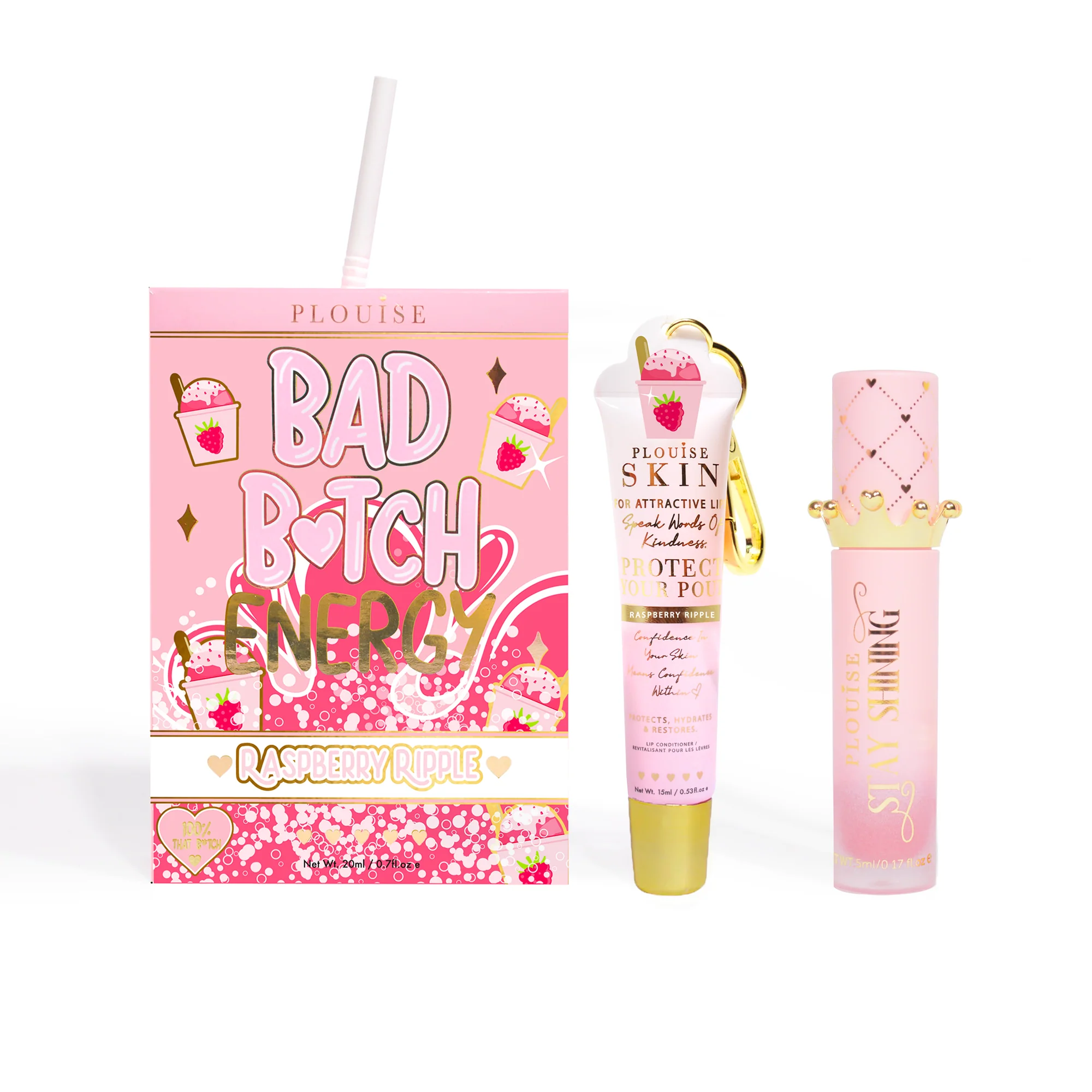 Bad Bitch Energy Lip Conditioner & Oil Duo - Image 110
