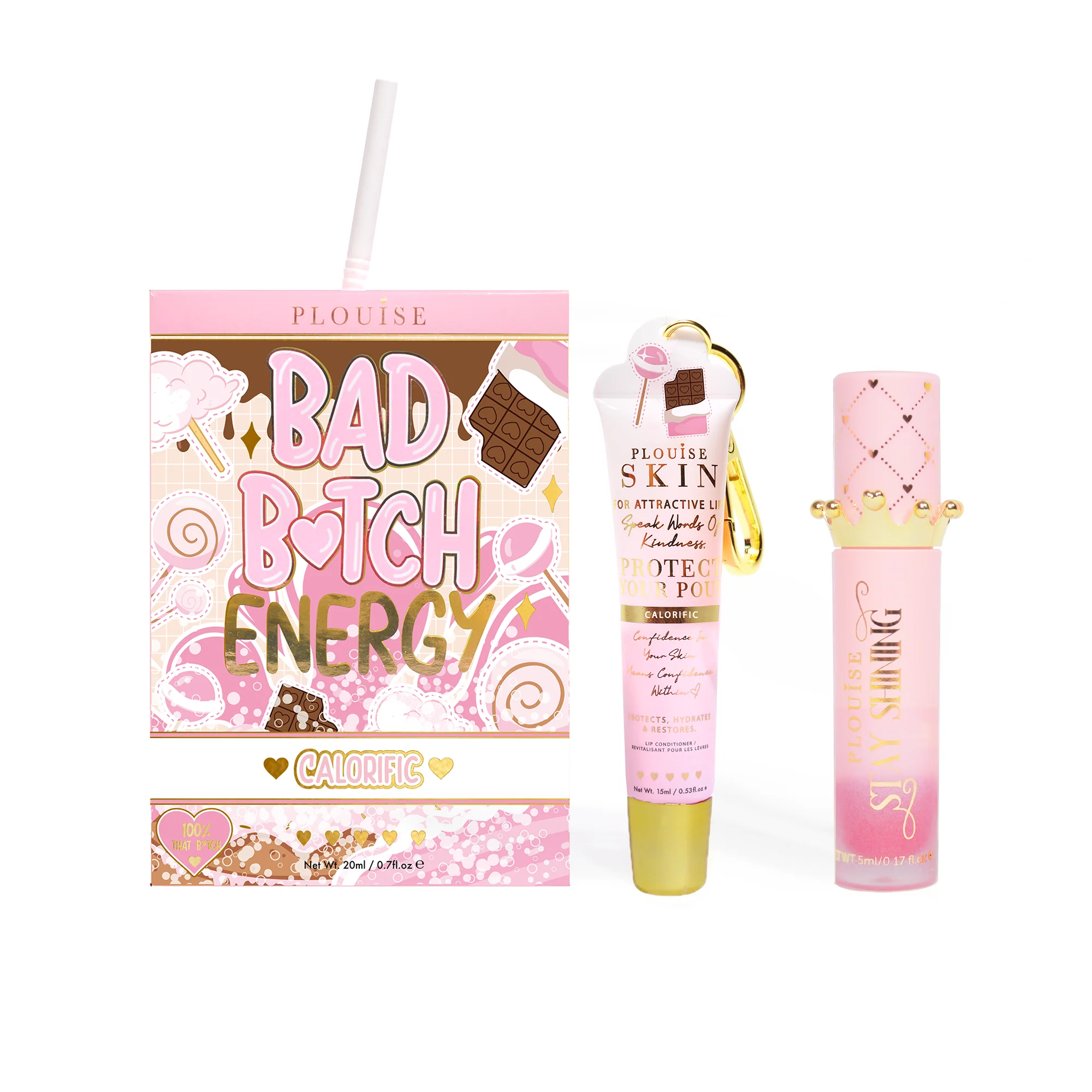 Bad Bitch Energy Lip Conditioner & Oil Duo - Image 139