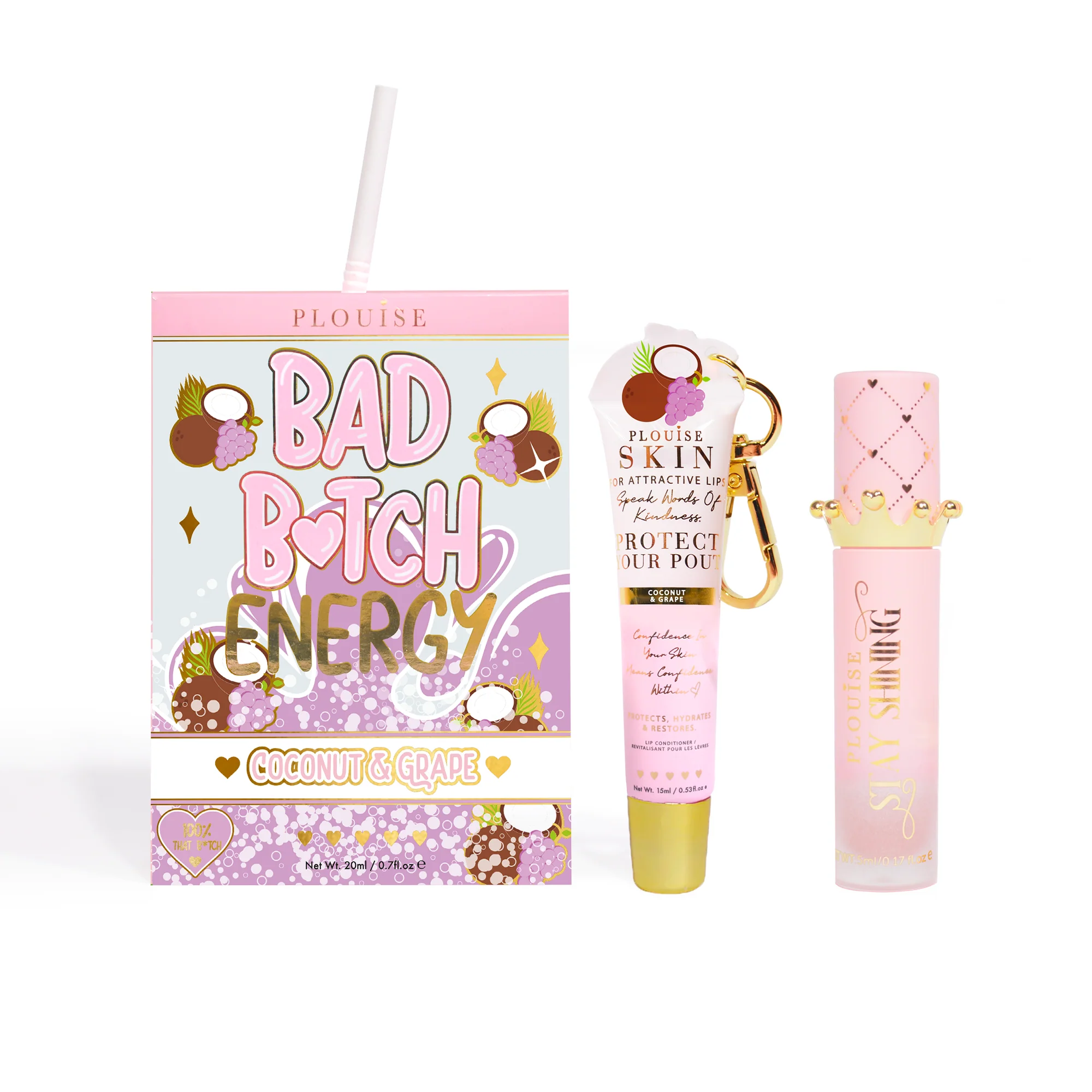 Bad Bitch Energy Lip Conditioner & Oil Duo - Image 155