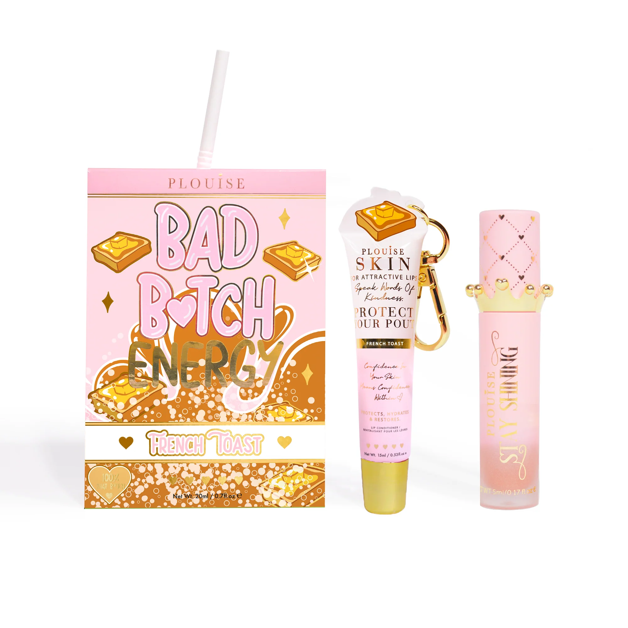 Bad Bitch Energy Lip Conditioner & Oil Duo - Image 161