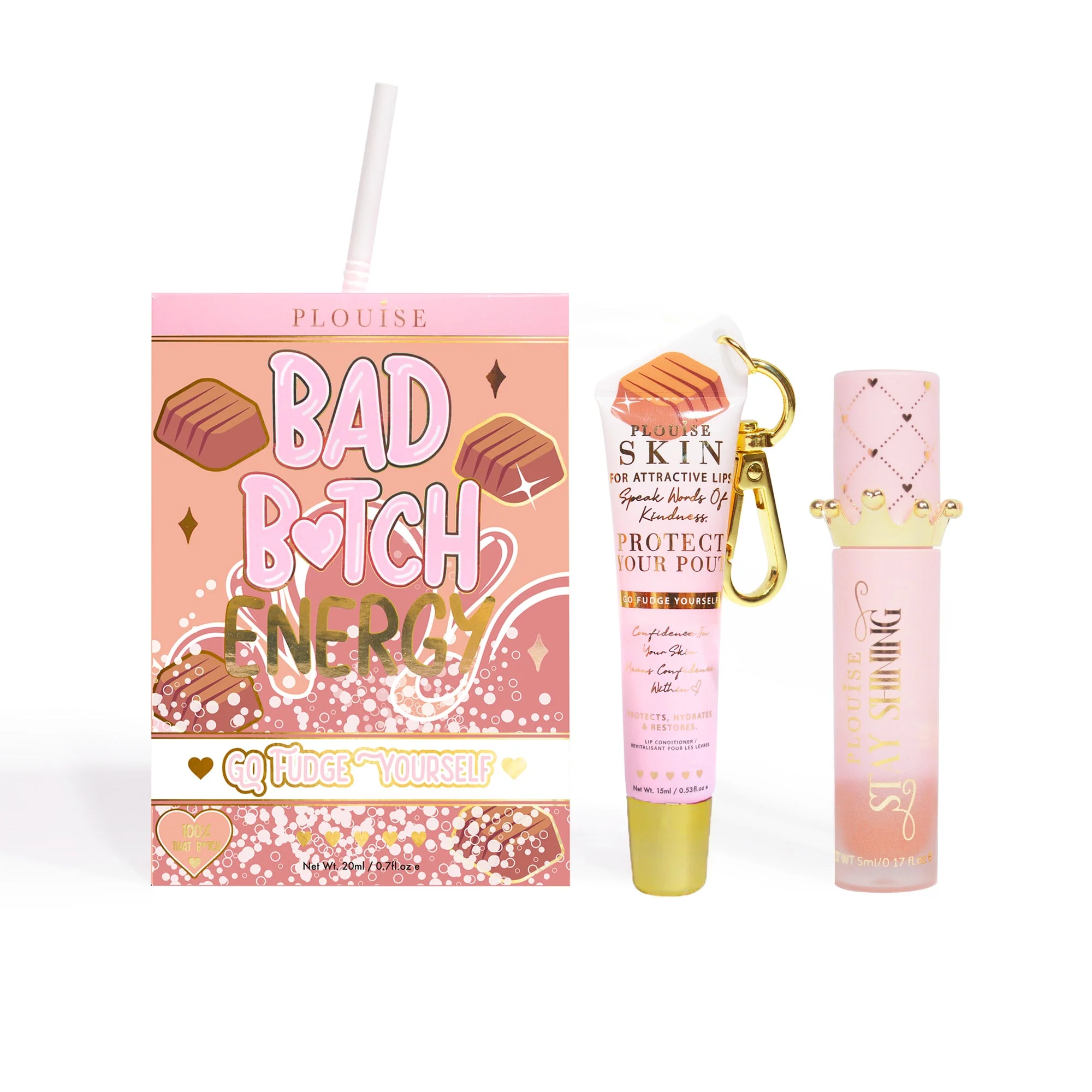 Bad Bitch Energy Lip Conditioner & Oil Duo - Image 187