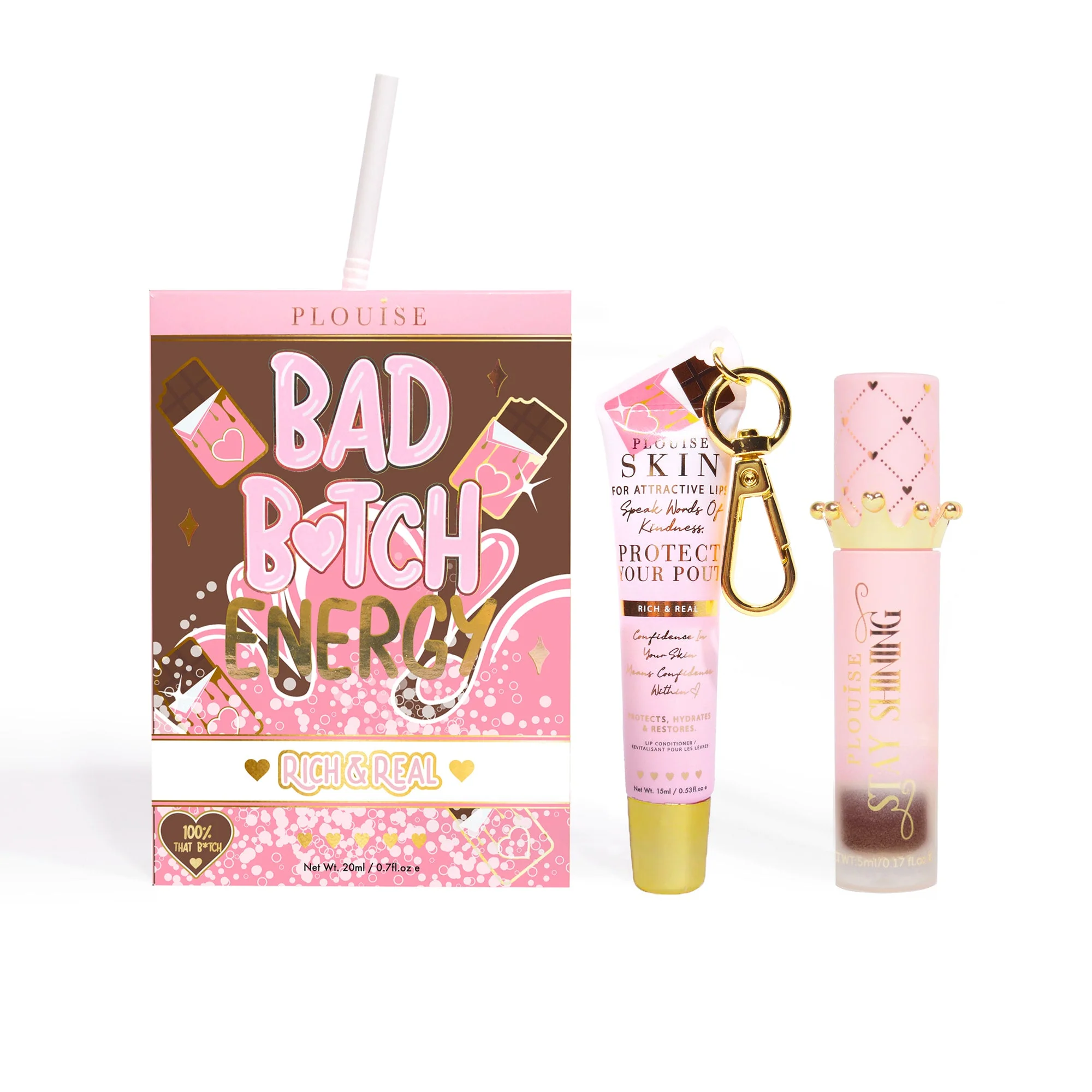 Bad Bitch Energy Lip Conditioner & Oil Duo - Image 189