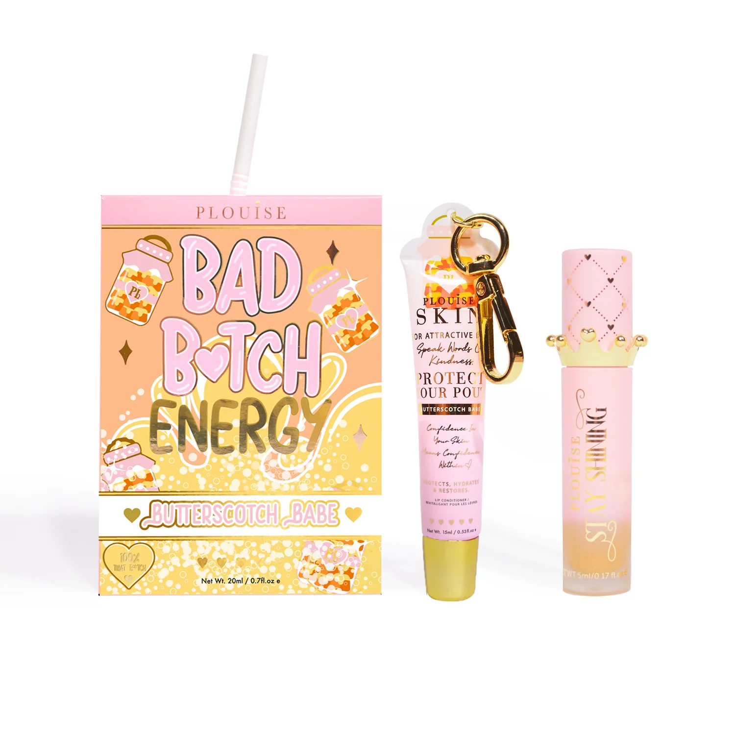 Bad Bitch Energy Lip Conditioner & Oil Duo - Image 190