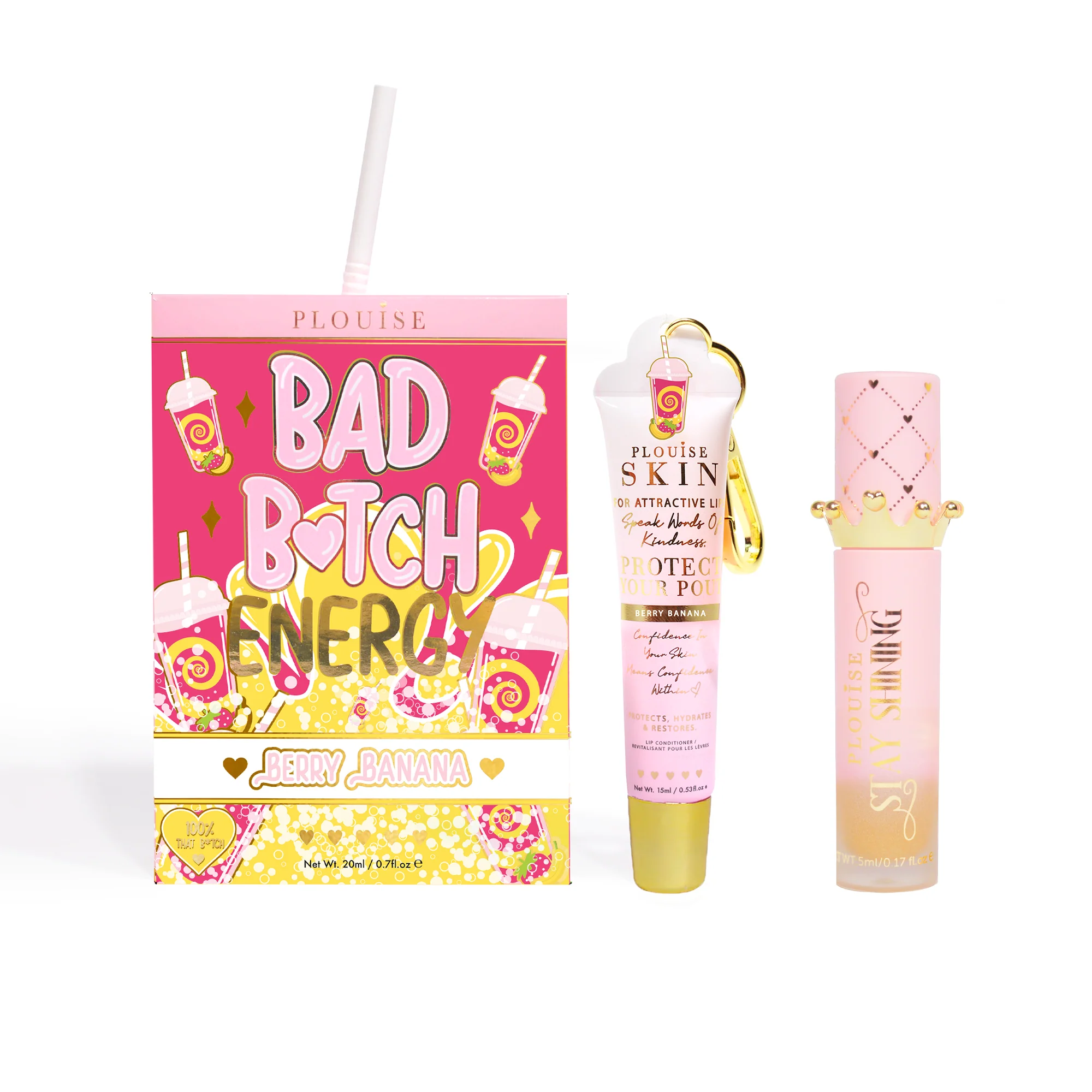 Bad Bitch Energy Lip Conditioner & Oil Duo - Image 201
