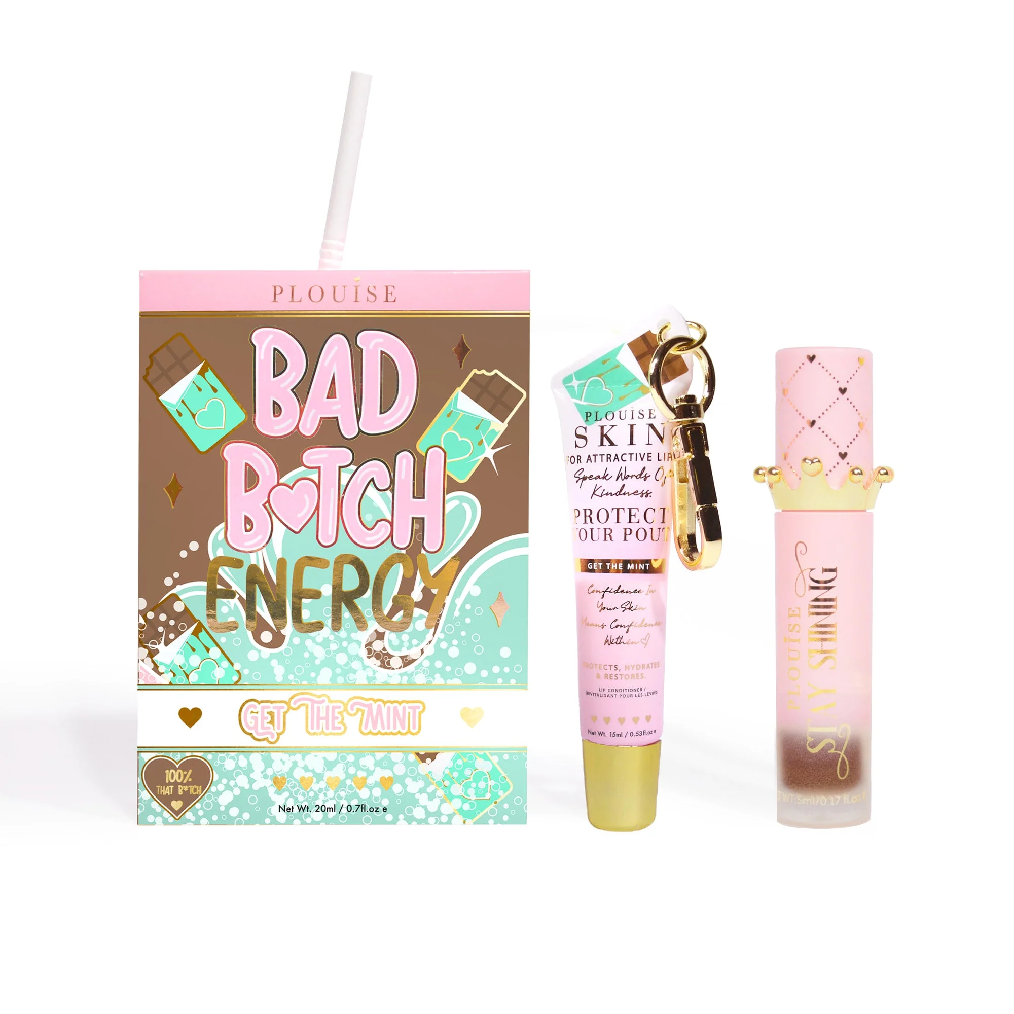 Bad Bitch Energy Lip Conditioner & Oil Duo - Image 36