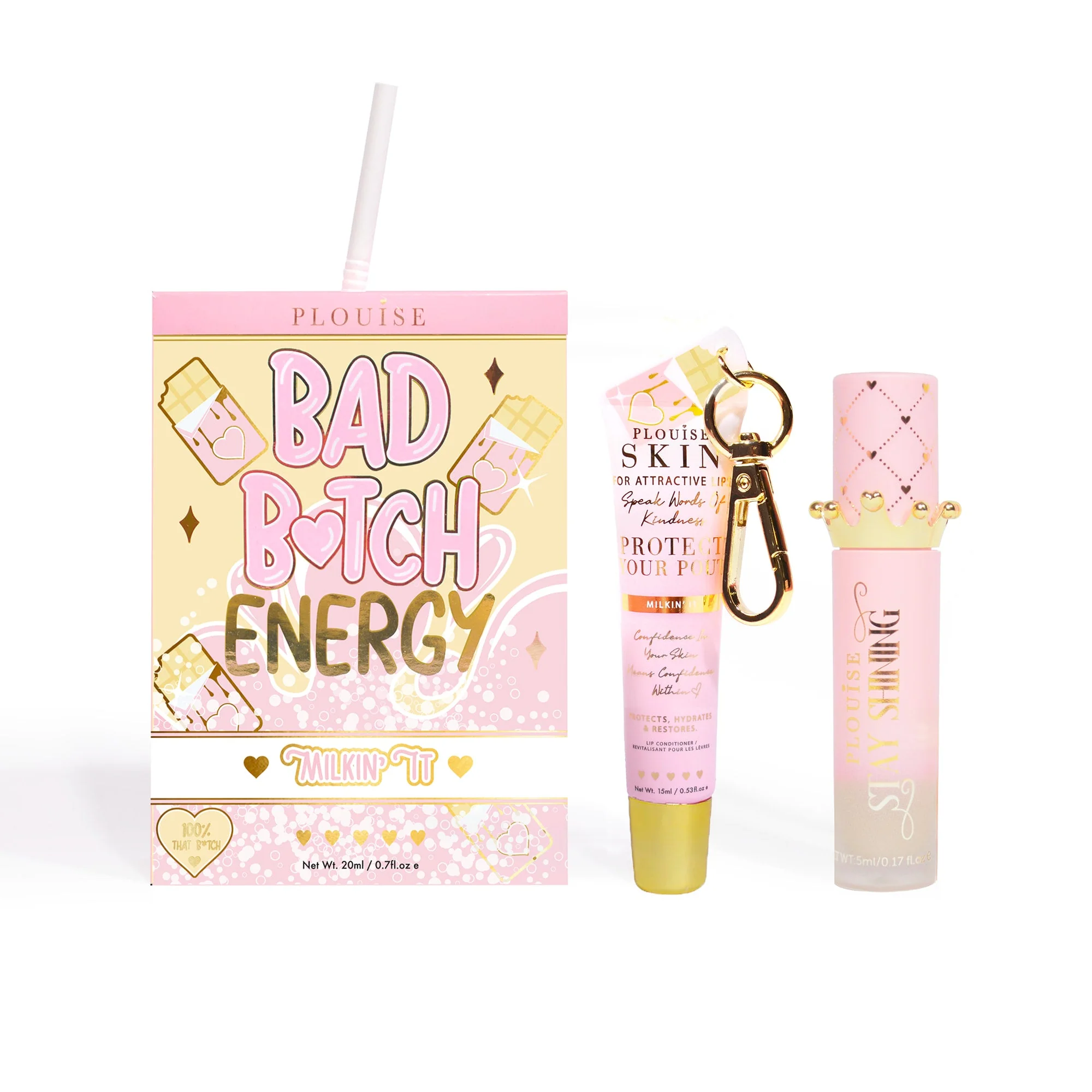 Bad Bitch Energy Lip Conditioner & Oil Duo - Image 38