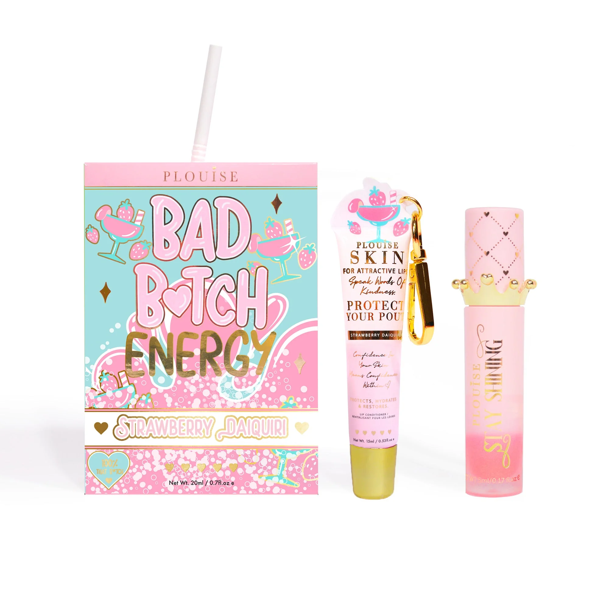 Bad Bitch Energy Lip Conditioner & Oil Duo - Image 43
