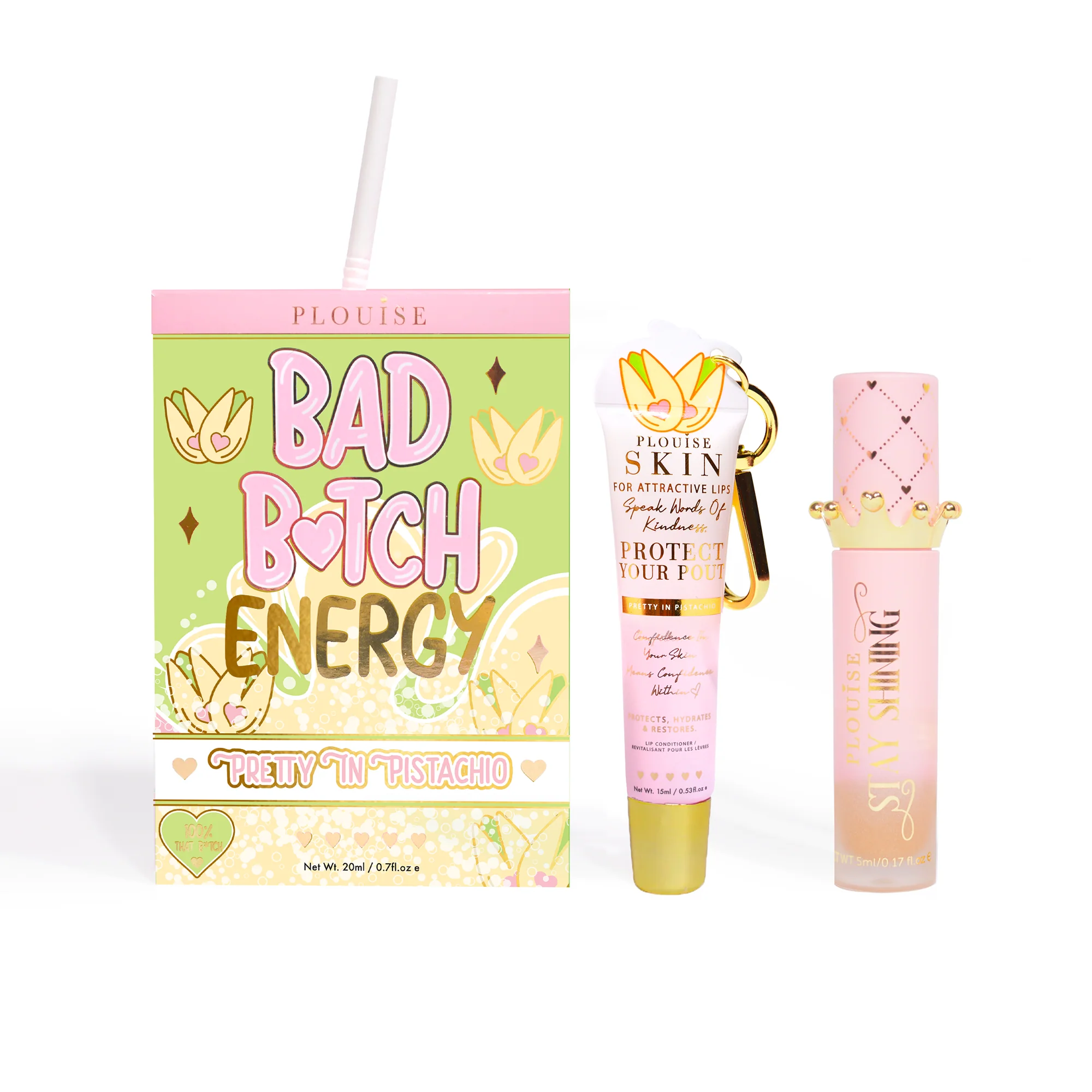 Bad Bitch Energy Lip Conditioner & Oil Duo - Image 84