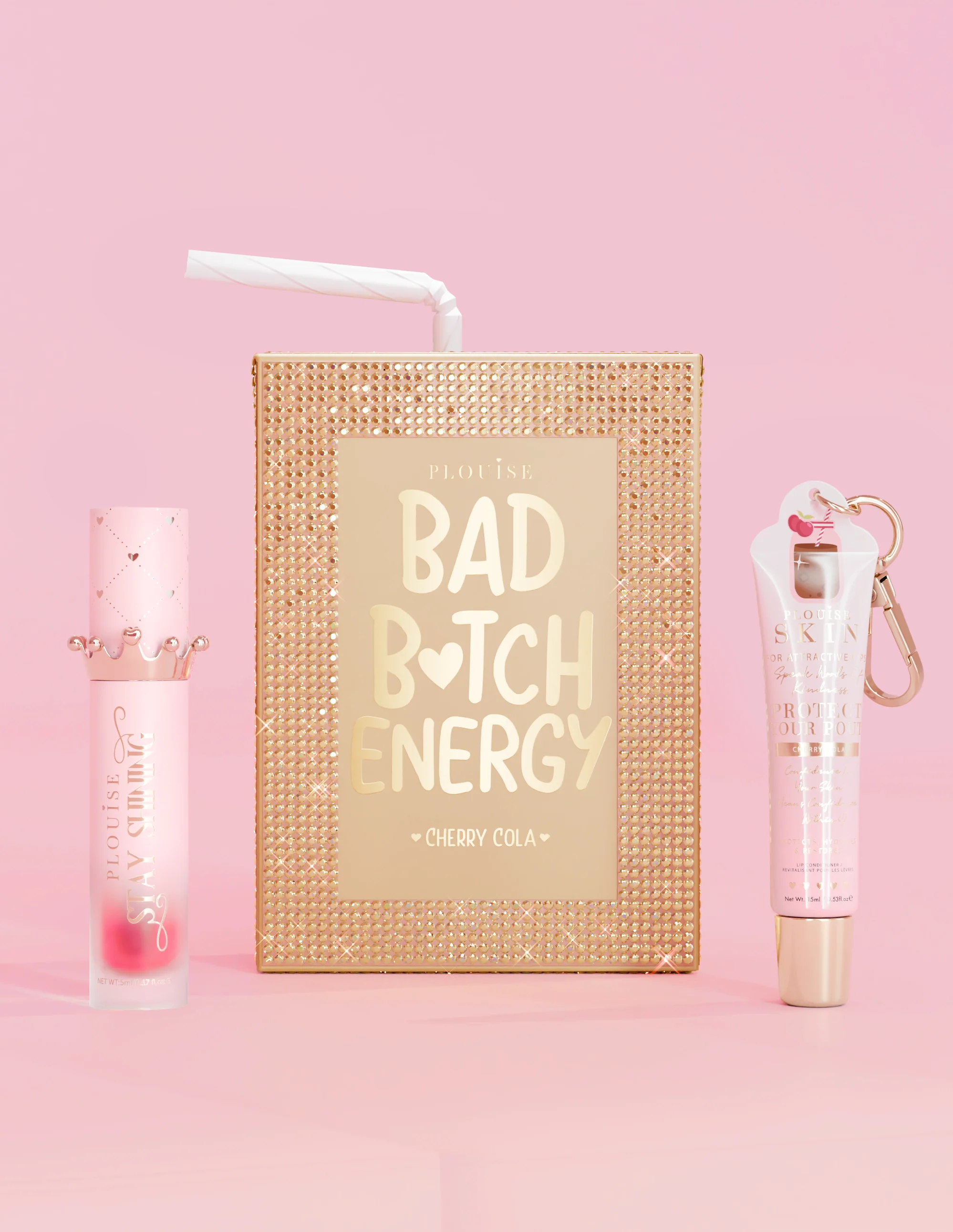 Crystal Bad Bitch Energy Lip Conditioner & Oil Duo - Image 3