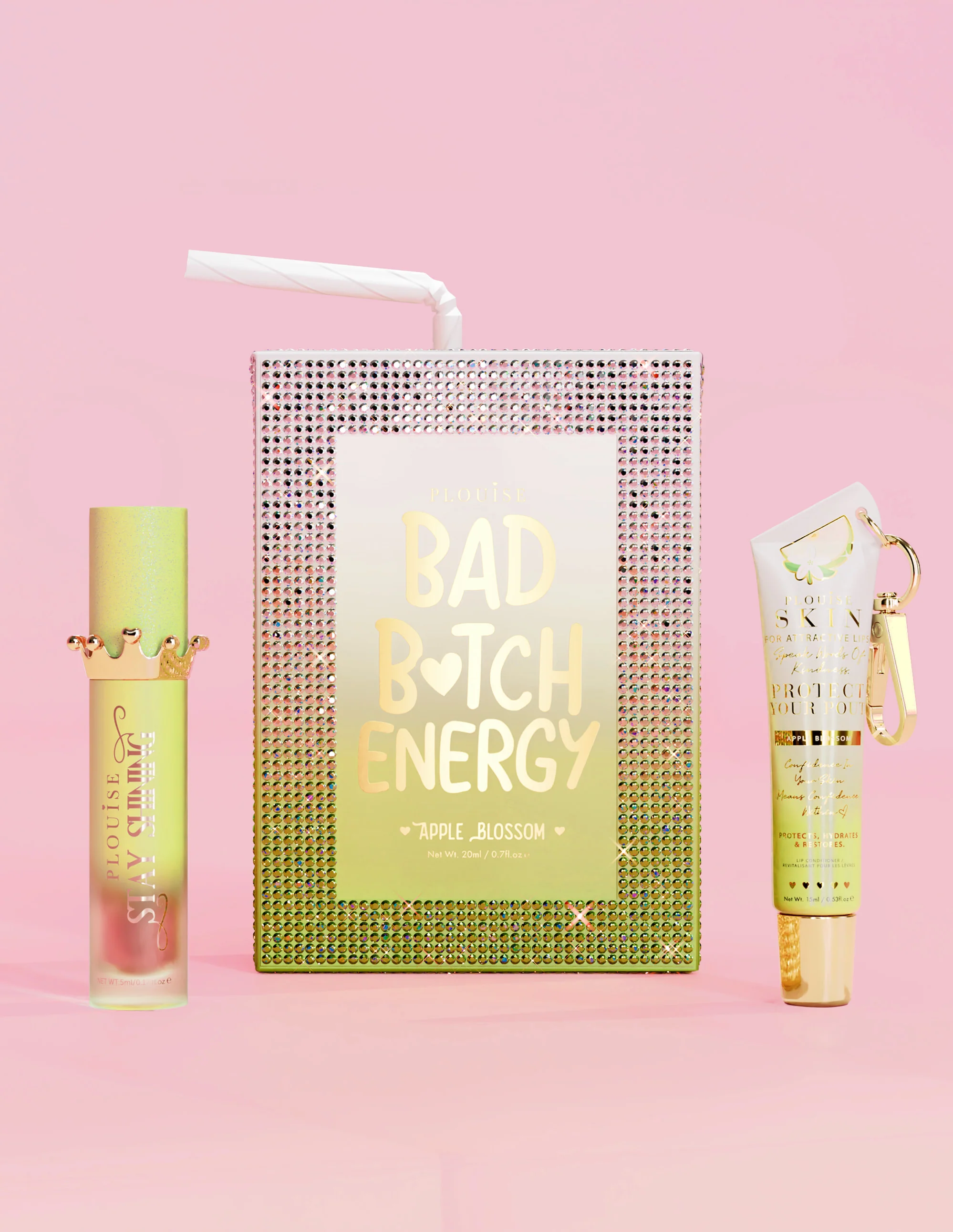 Crystal Bad Bitch Energy Lip Conditioner & Oil Duo - Image 6