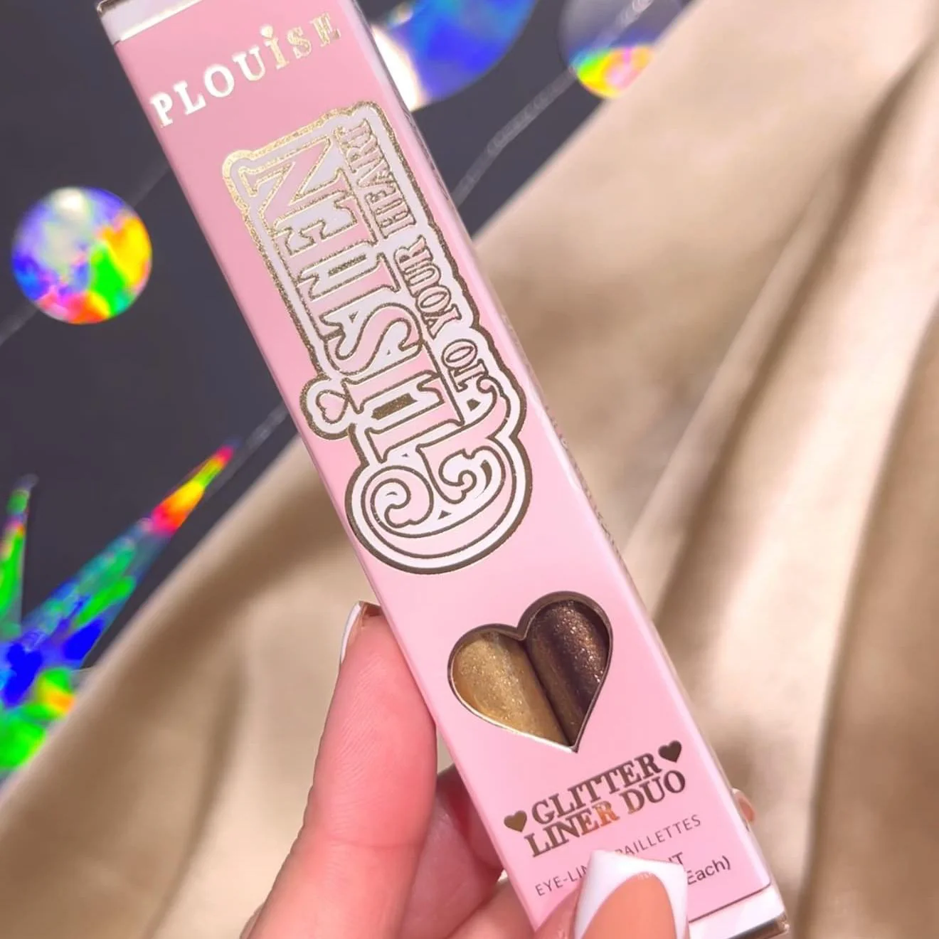 Glisten To Your Heart Liquid Glitter Eyeliner Set - Dusk Diva