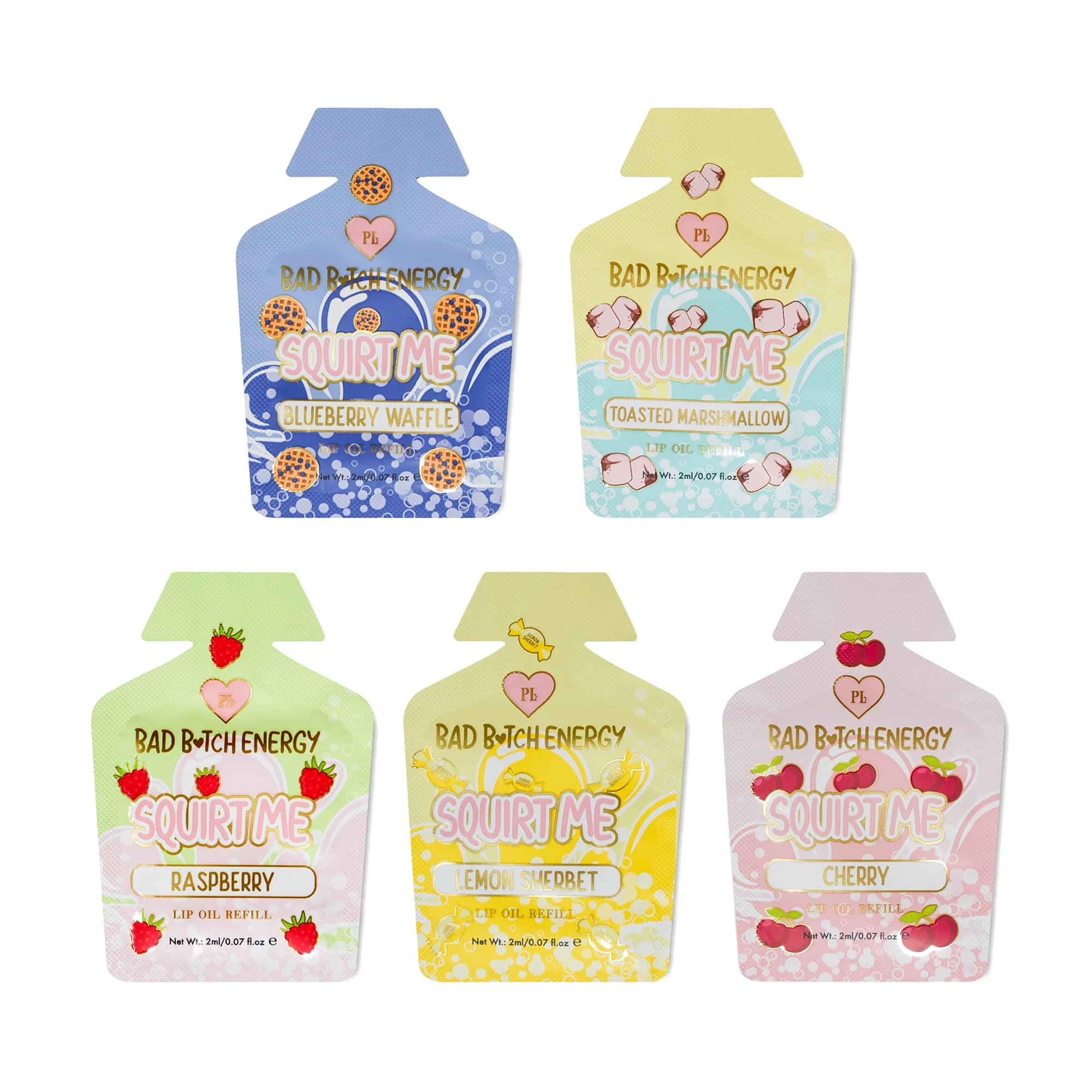 Squirt Me Lip Oil Refill Sachet Packs 2ml - Image 7