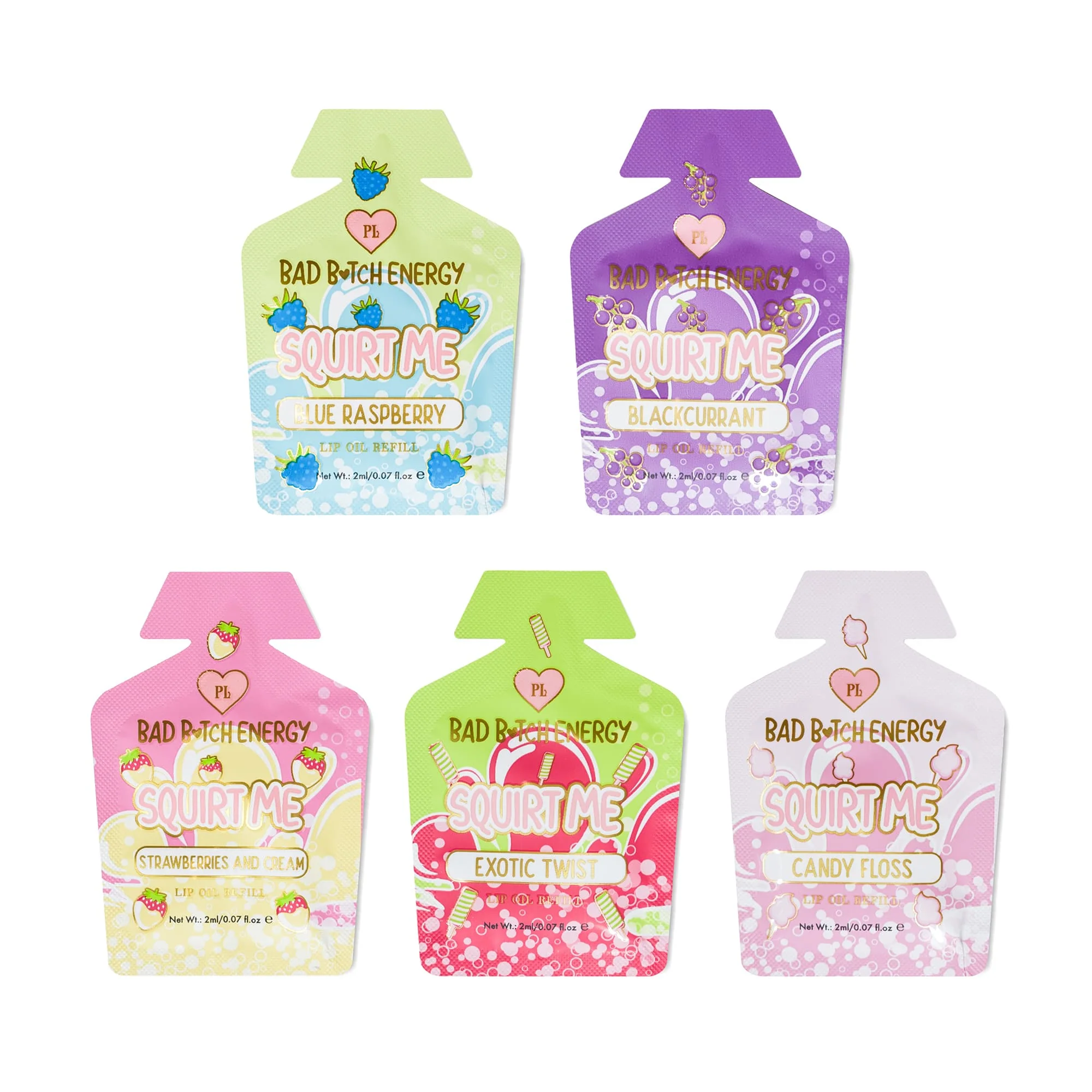 Squirt Me Lip Oil Refill Sachet Packs 2ml - Image 8