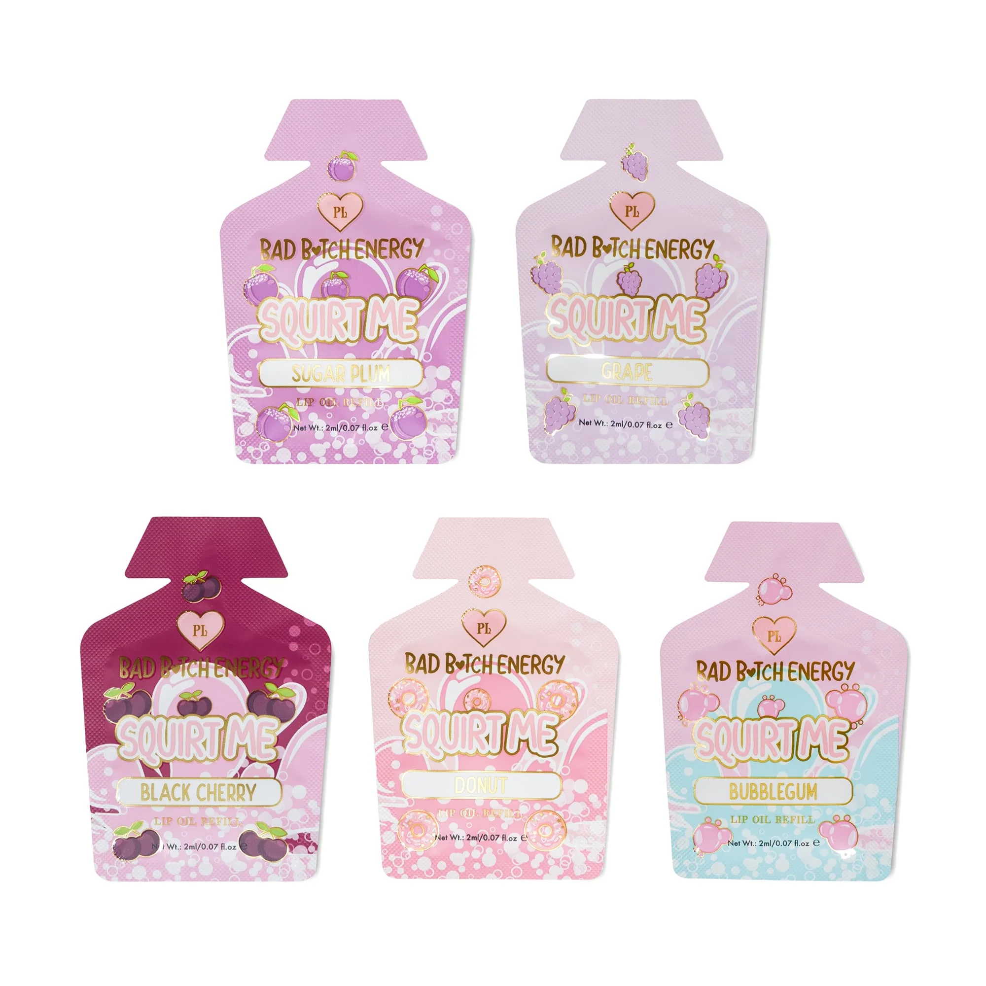 Squirt Me Lip Oil Refill Sachet Packs 2ml - Image 9
